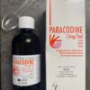 Bottle and packaging of Paracodine 12mg/5ml Cough Syrup, a codeine-based medication for dry and persistent cough relief.