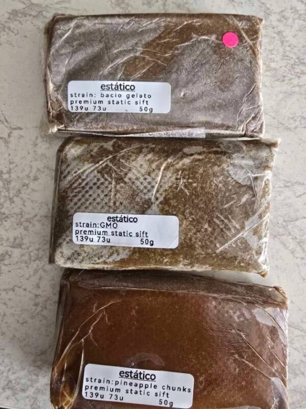Estático Premium Static Sift cannabis concentrate for sale – pure, potent, solventless extract