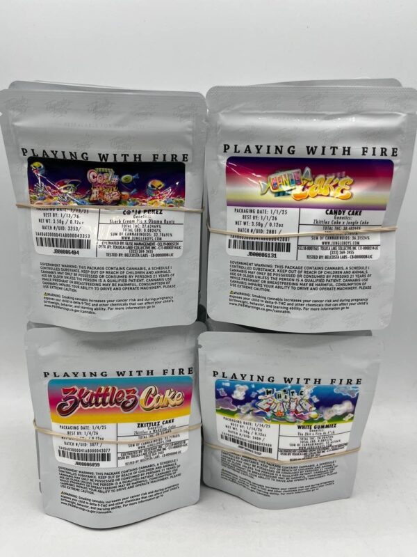Jungle Boys cannabis flower pack with premium buds in sealed, branded packaging.