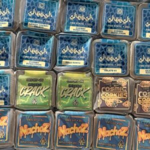 Buy Sheesh Static Hash – premium solventless cannabis concentrate made from static sift trichomes