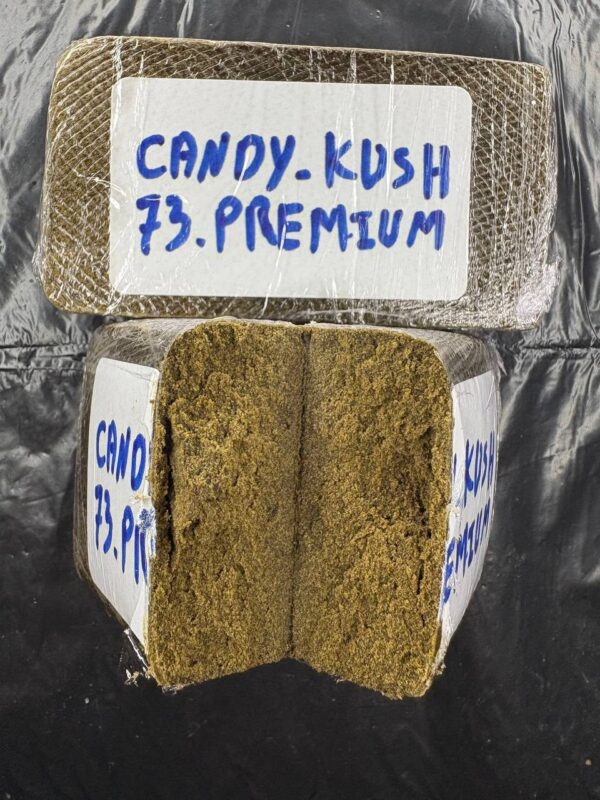Premium 3x filtered hash – pure, golden cannabis concentrate with a smooth texture, available to buy online.
