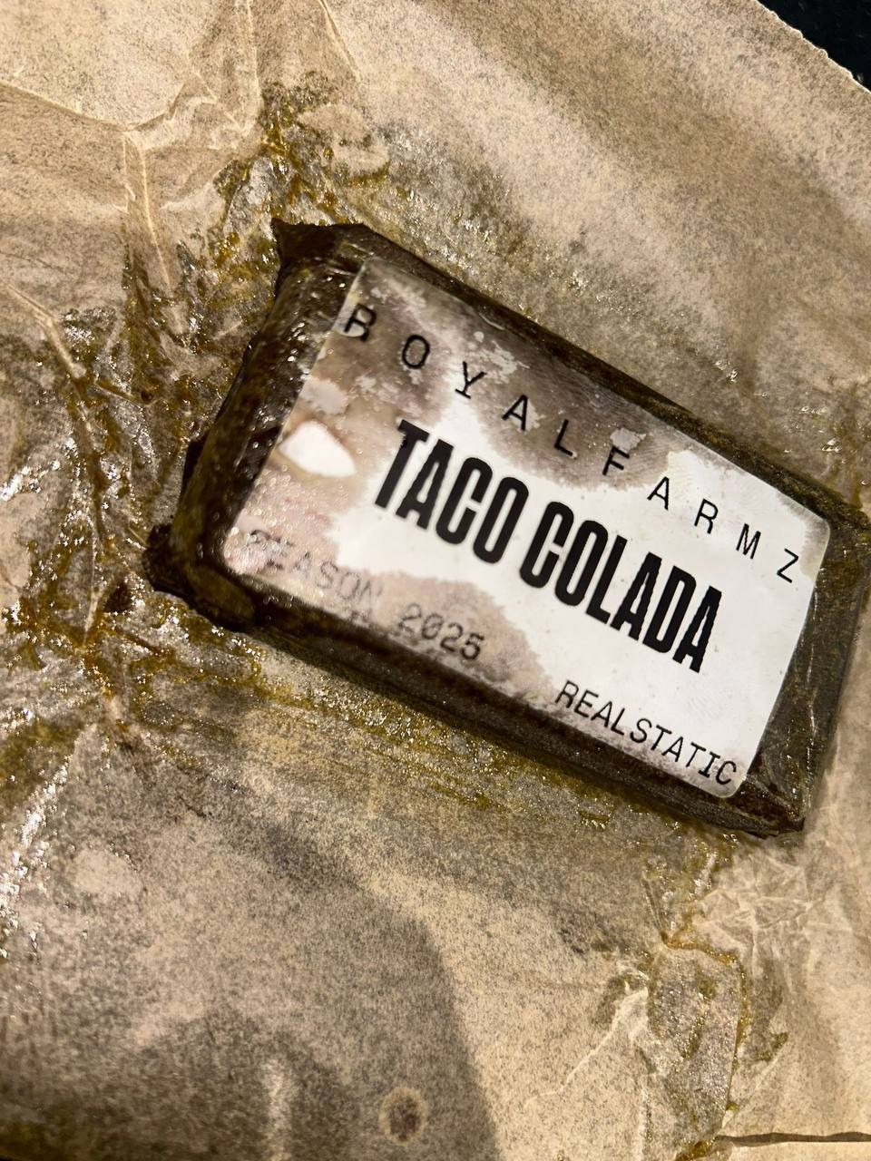 -OQB-TVmj2L8acg5ARcM Royal Farmz hash staticwith golden resin texture – buy premium static hash online for pure, smooth, and balanced effects.