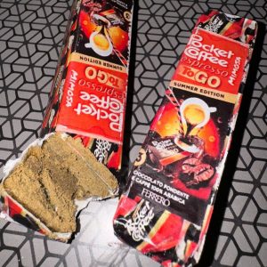 Buy Bufalo Plein Hash online showing premium traditional hash with smooth texture and rich resin quality.